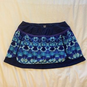 Title Nine Running Skirt with Shorts, Size Small